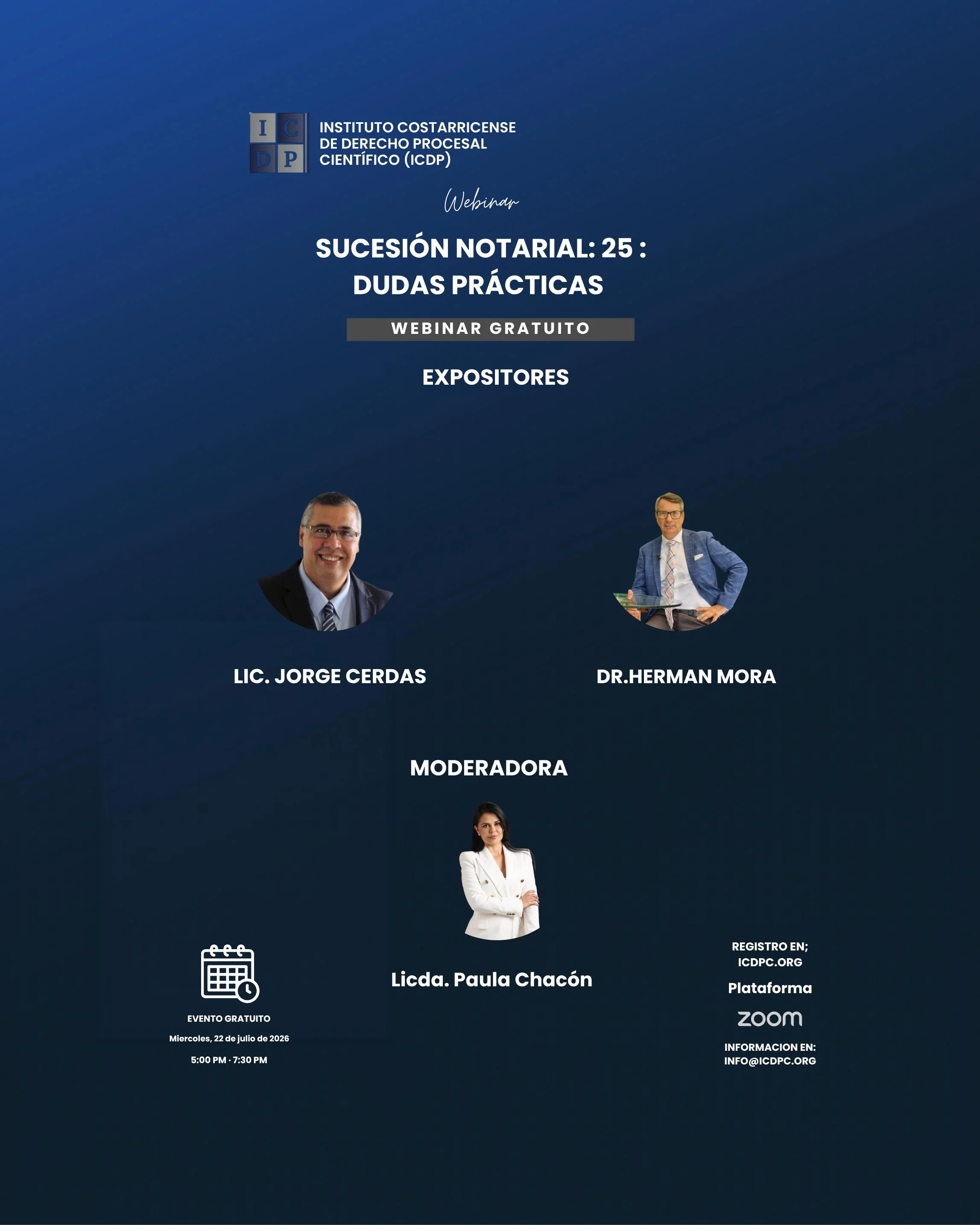 Webinar Sucesión Notarial